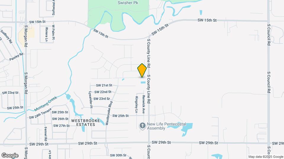 9008 SW 20th St Map and Location Details