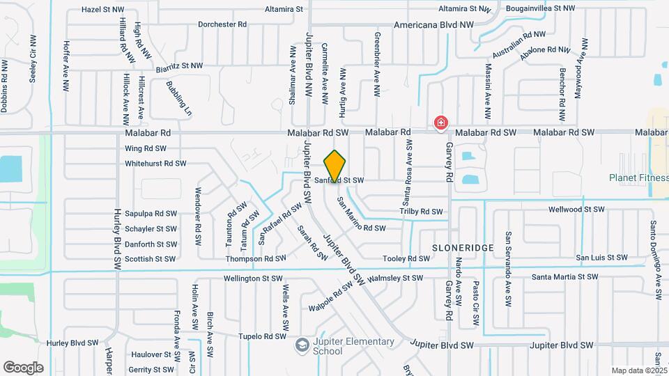 214 San Marino Rd SW Map and Location Details
