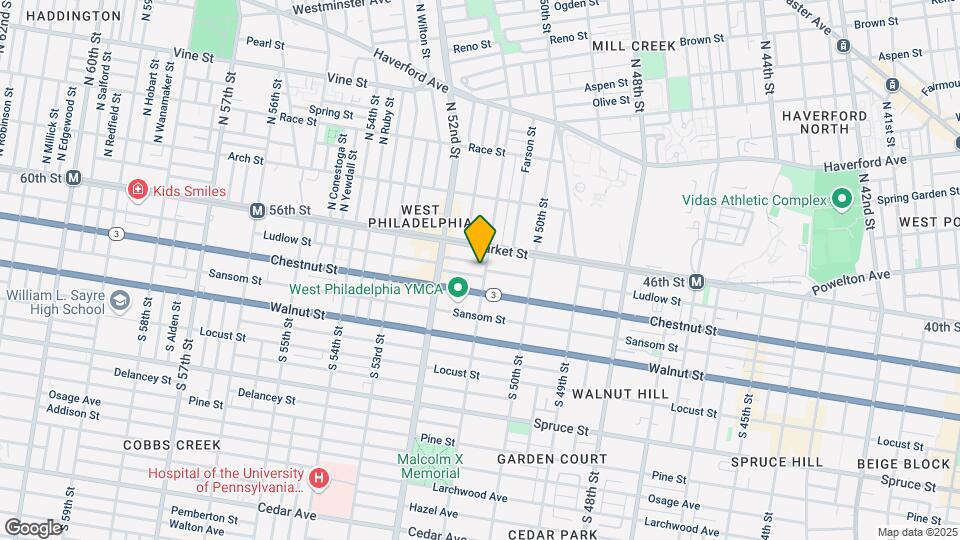 22 S 51st St Map and Location Details