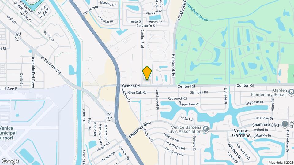 245 Center Rd Map and Location Details