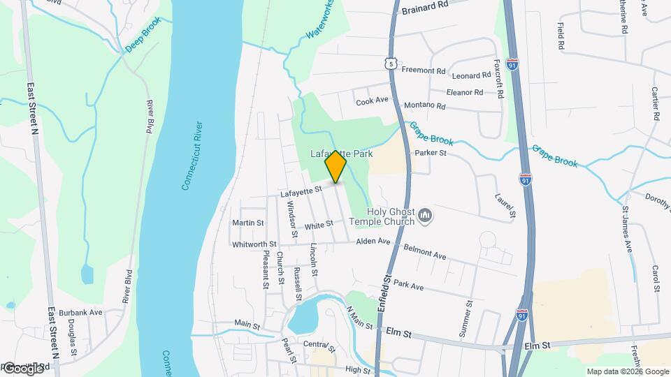 56 Hartford Ave, Unit 56N Map and Location Details