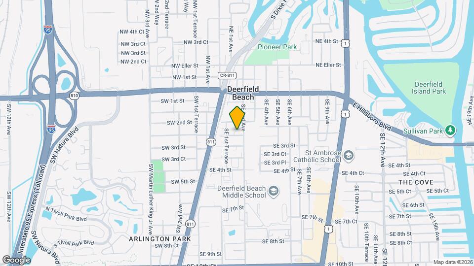 175 SE 2nd Ct, Unit 2 Map and Location Details