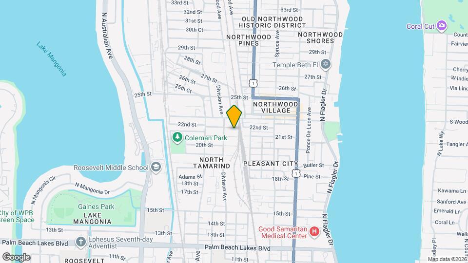 716 22nd St Mapa y Detalles de la Ubicación