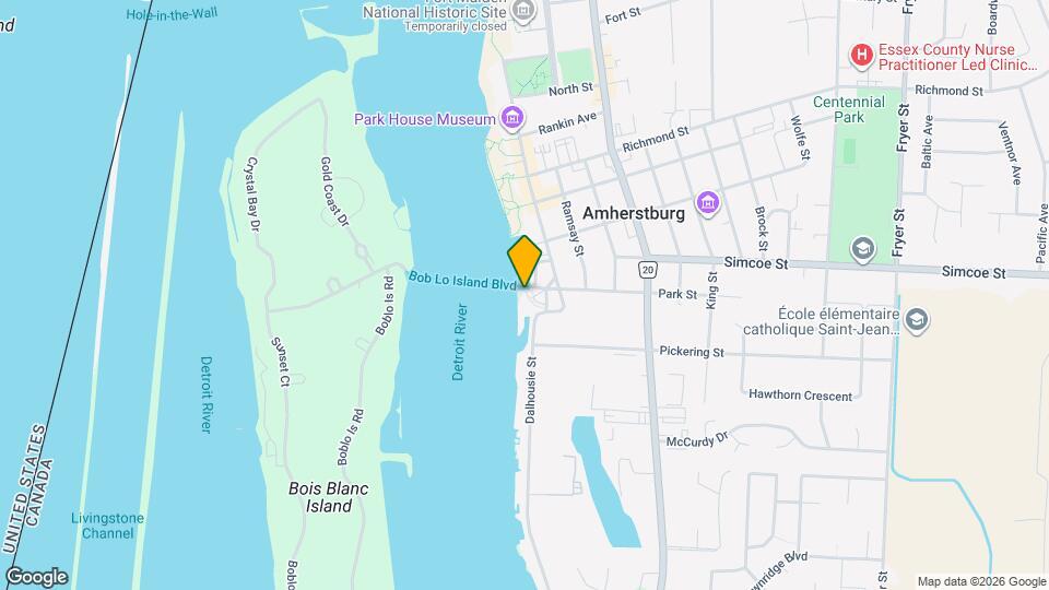 340 Dalhousie St Map and Location Details