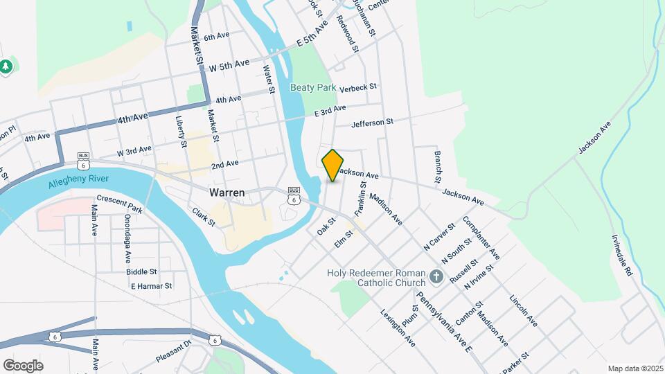 14 Conewango Ave Map and Location Details