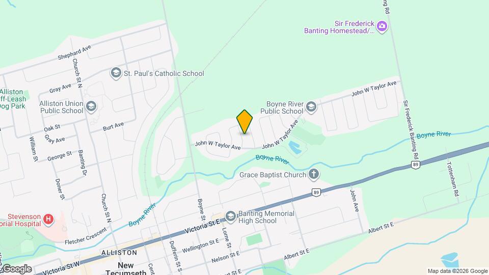 11 Gordon Drive Map and Location Details