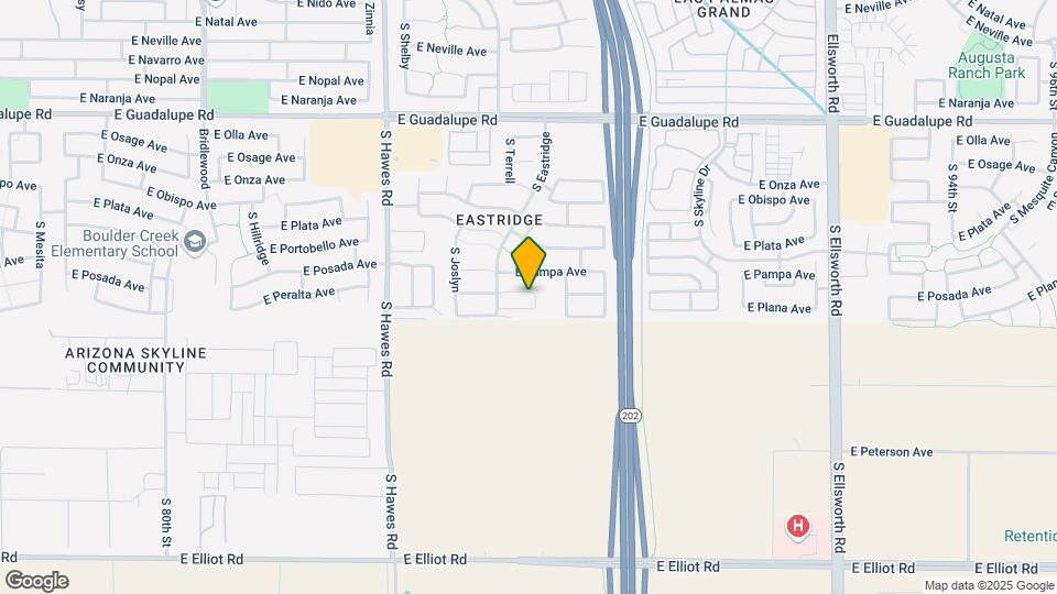 8633 E Posada Ave Map and Location Details