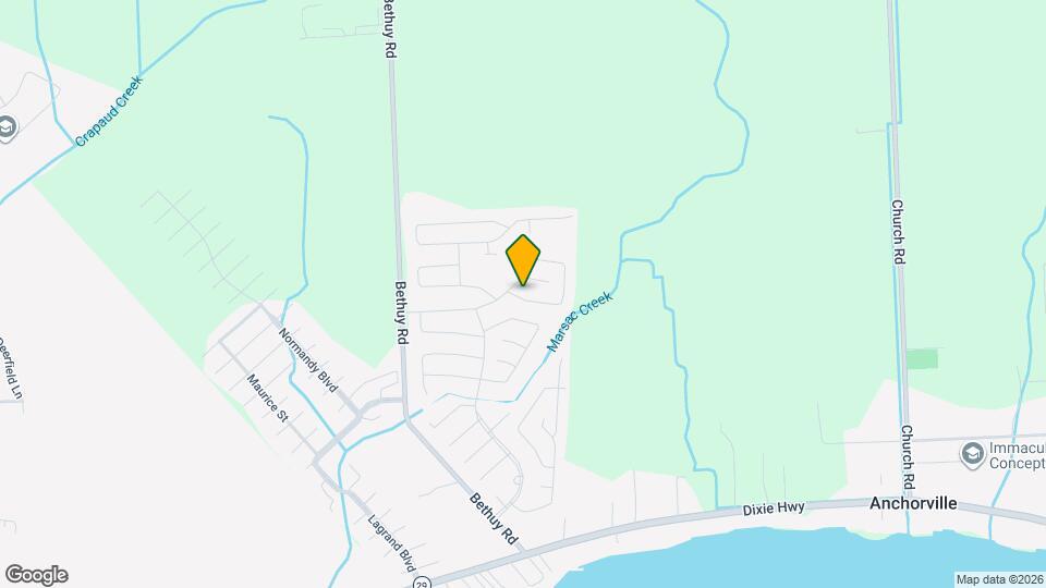 9628 Cape Cod Dr Mapa y Detalles de la Ubicación