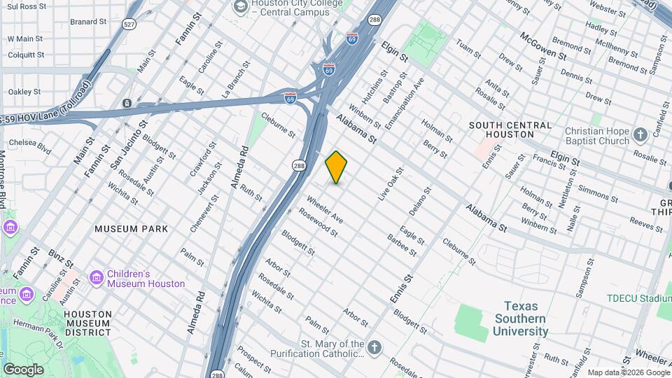 2314 Eagle St Map and Location Details