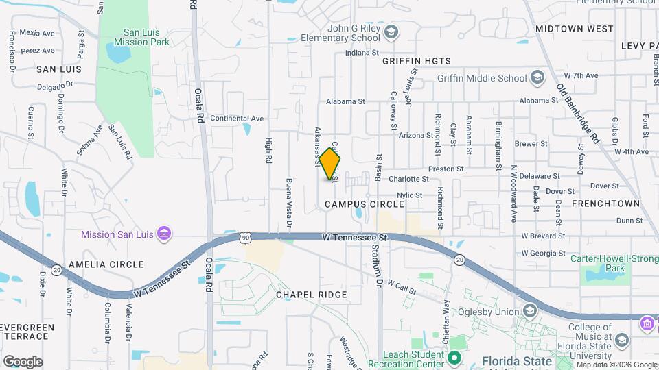 768 California St Map and Location Details