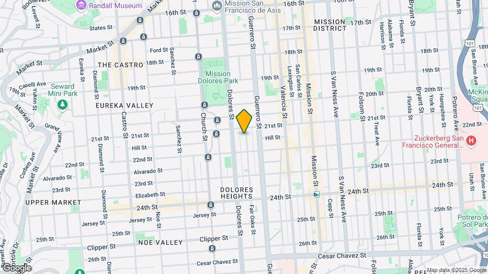 36 Fair Oaks St Mapa y Detalles de la Ubicación