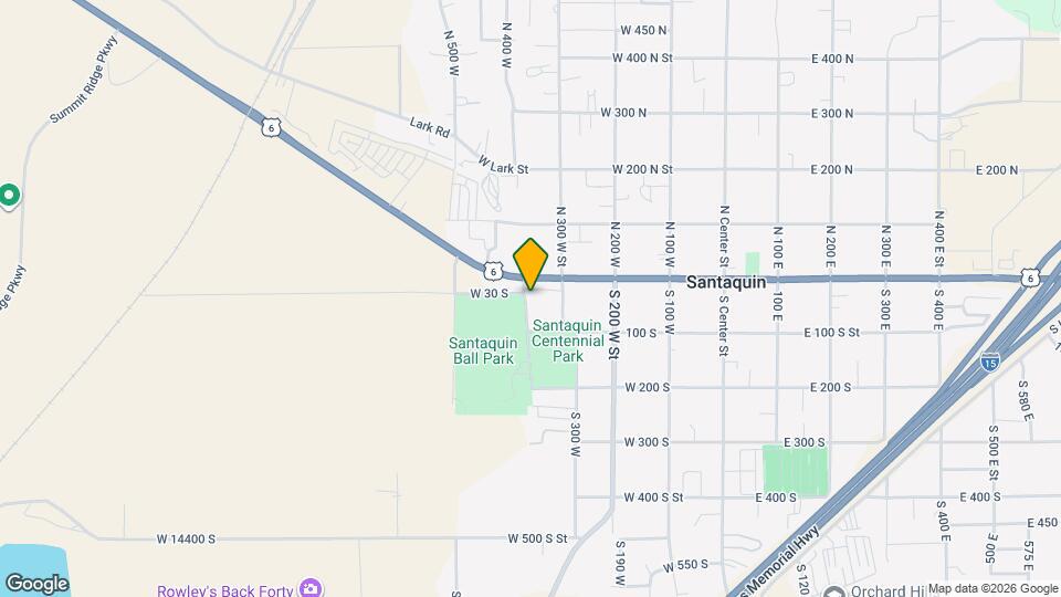 51 S 400 W St Map and Location Details