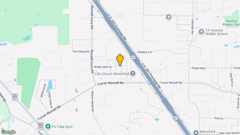 8110 Silver Spur Dr Map and Location Details