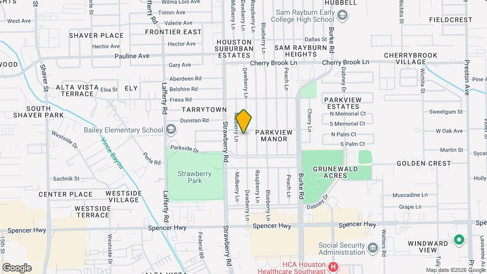 2706 Dewberry Ln Map and Location Details