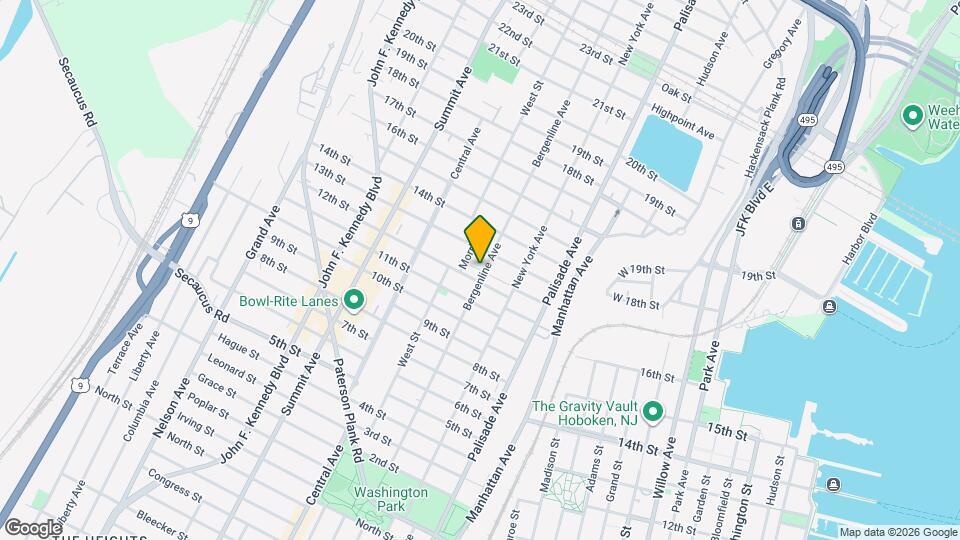 1211 Bergenline Ave Map and Location Details