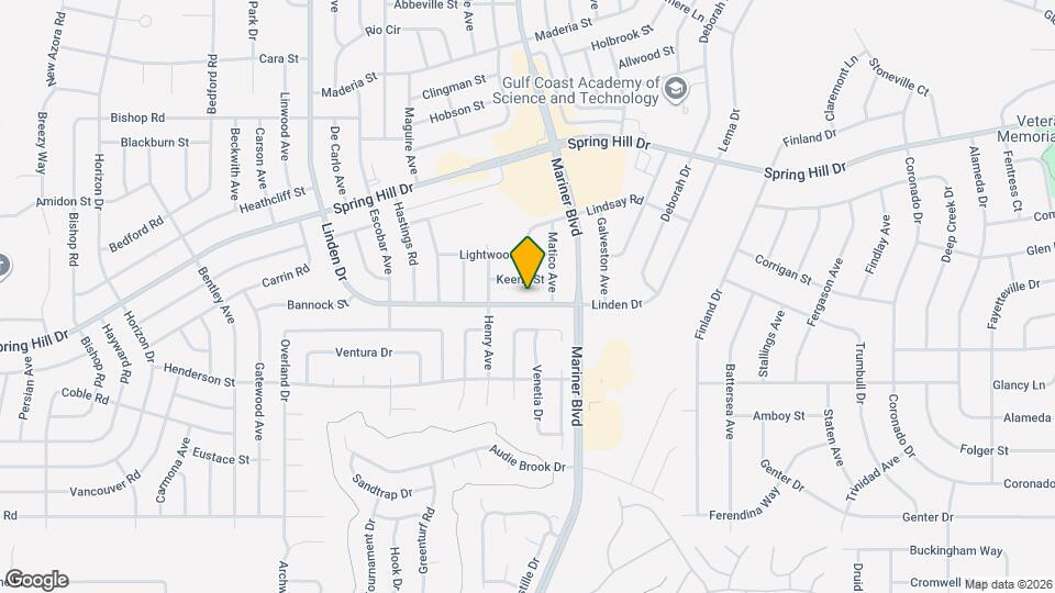 11348 Linden Dr Map and Location Details