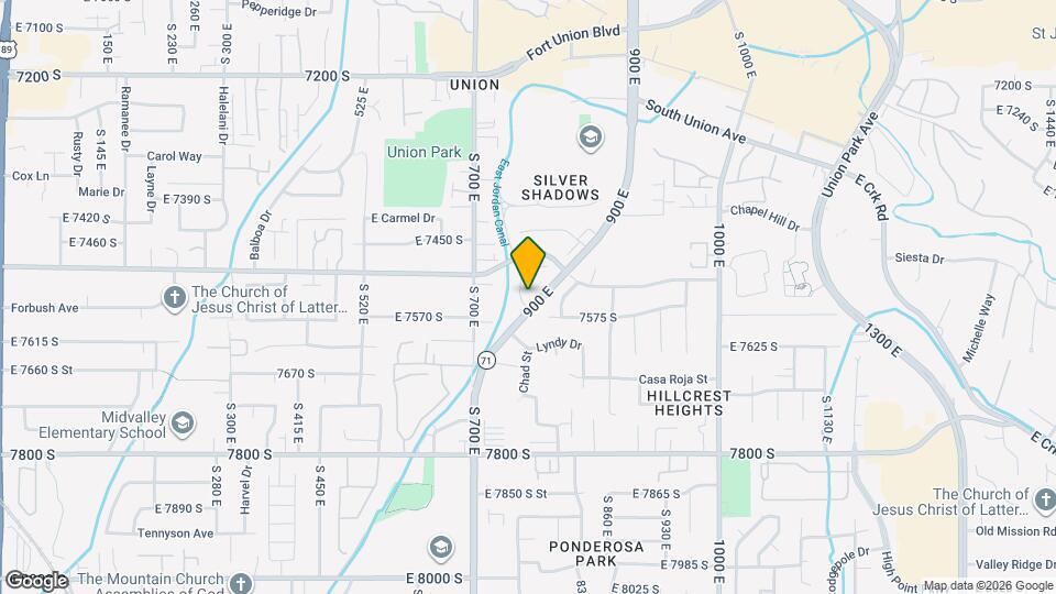 7545 Southcrest Cir Mapa y Detalles de la Ubicación