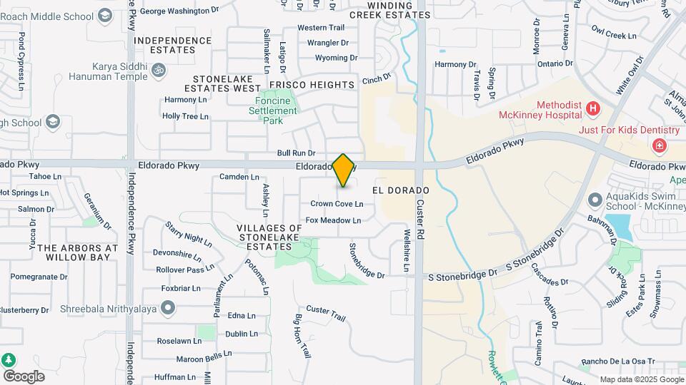 11534 Castlebrook Ln Map and Location Details