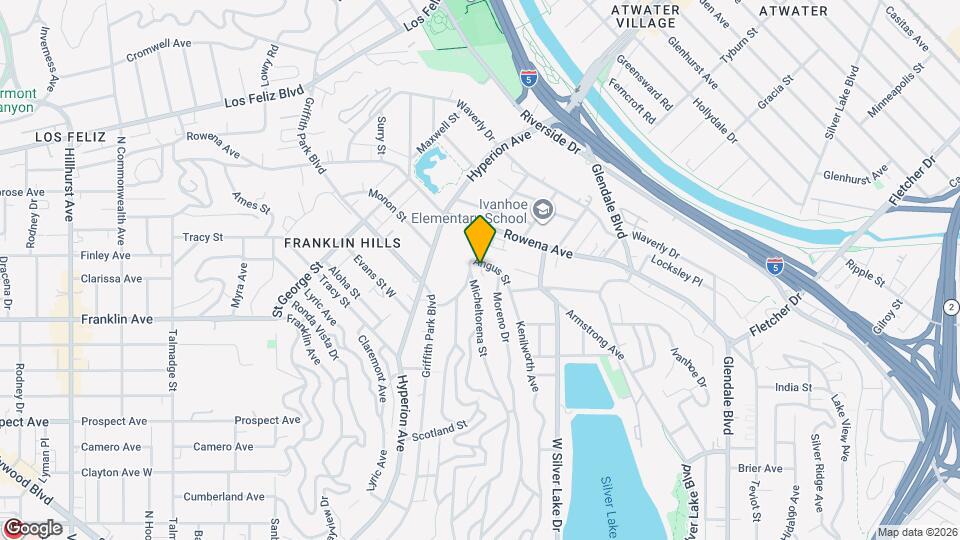 2930 Angus St Map and Location Details