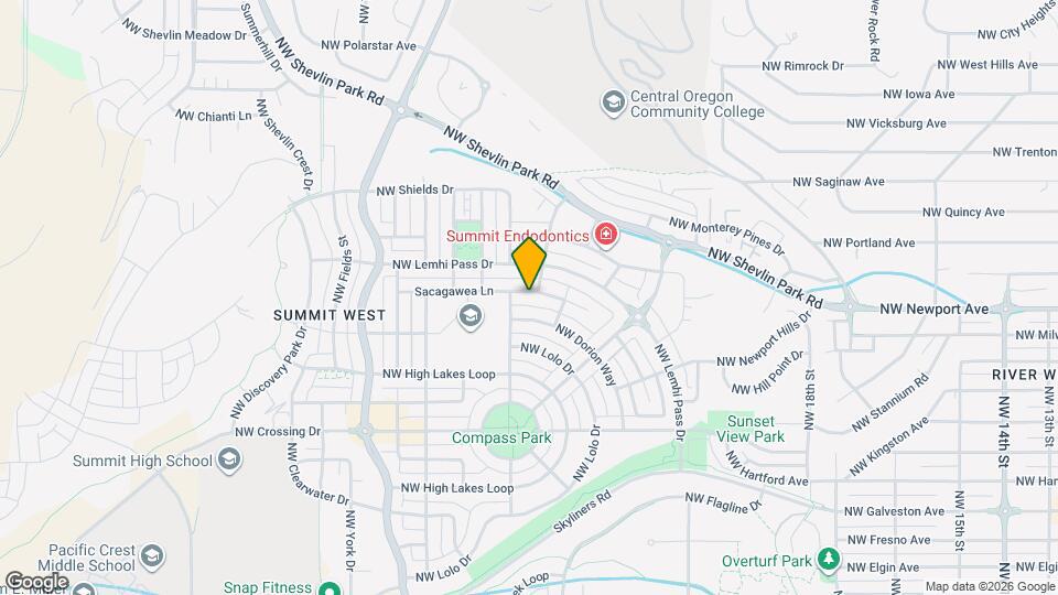 2473 NW Sacagawea Ln Map and Location Details