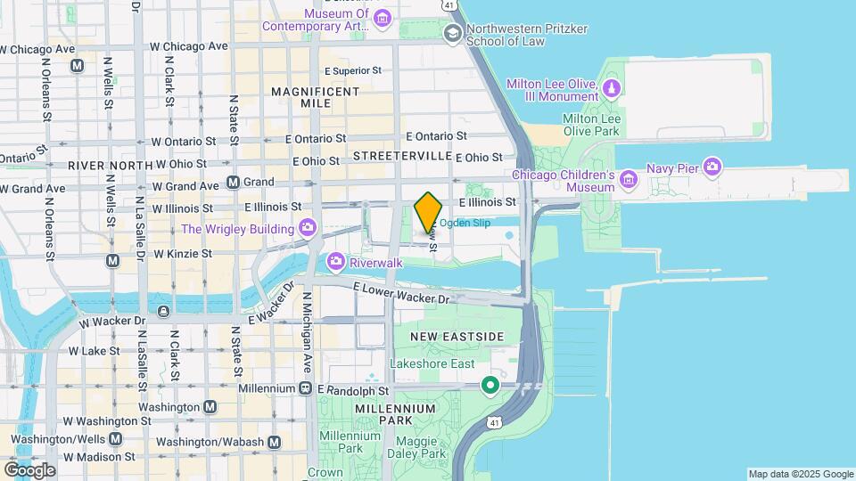 North Water Apartments Mapa y Detalles de la Ubicación