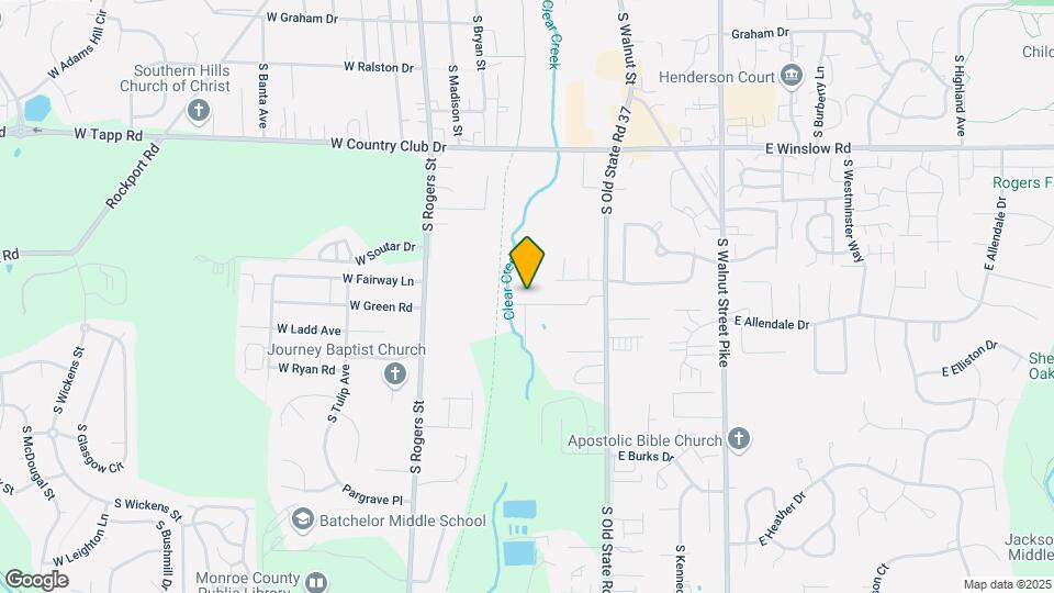 126 W Pinewood Dr Map and Location Details