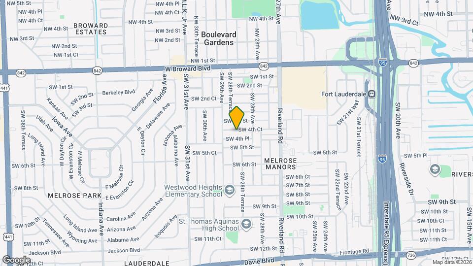 2836 SW 4th Ct Map and Location Details