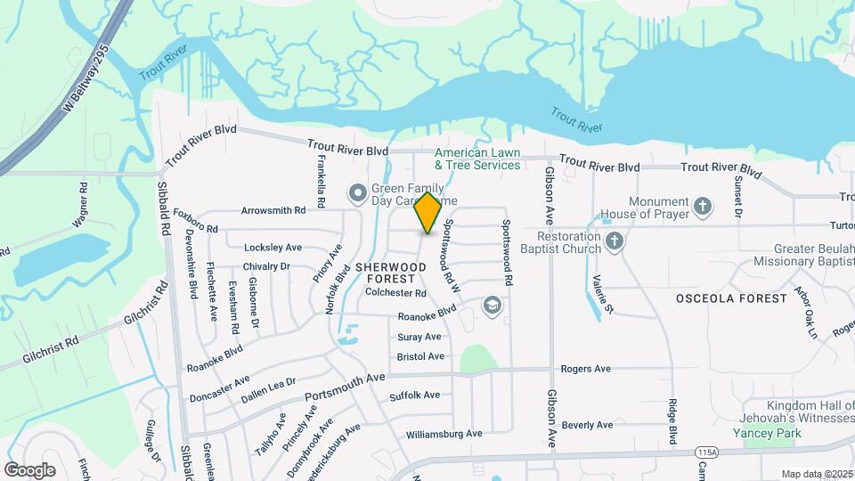 9729 Waynesboro Ave Map and Location Details