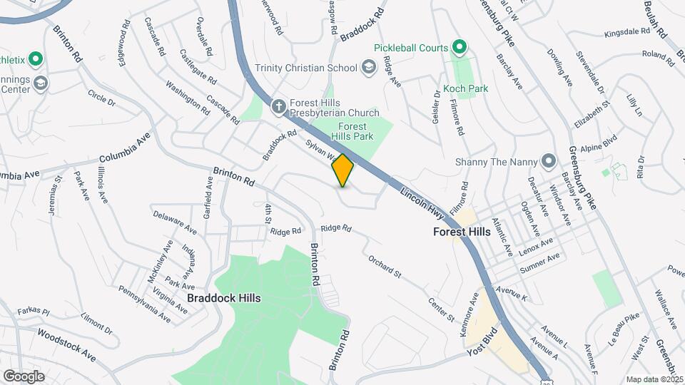 149 Fairfax Rd Map and Location Details