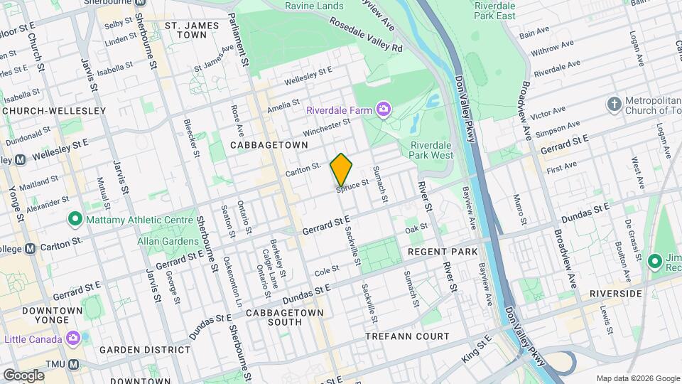 359 Sackville St Map and Location Details