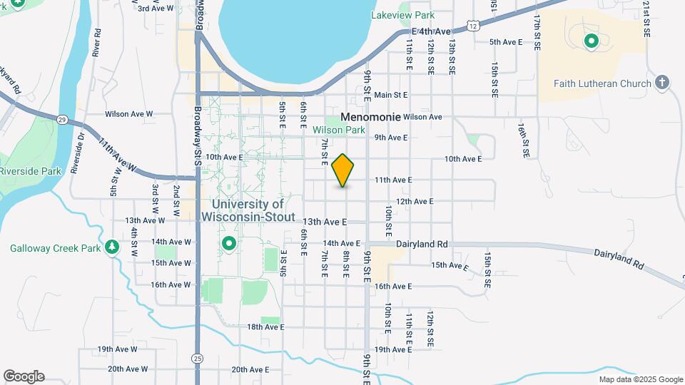 1115 8th St E Map and Location Details