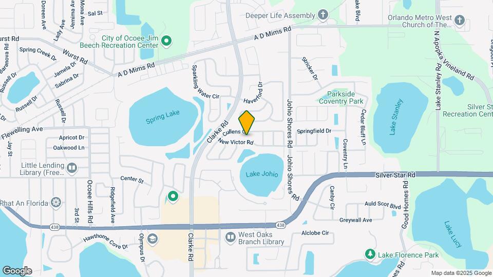 2123 New Victor Rd Map and Location Details