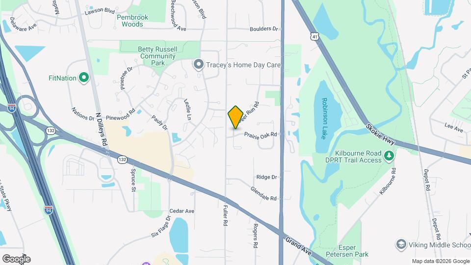 5080 Prairie Oak Rd Map and Location Details