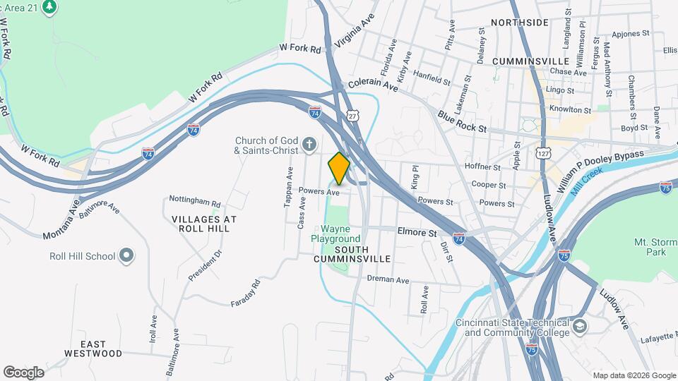 1932 Powers St Mapa y Detalles de la Ubicación