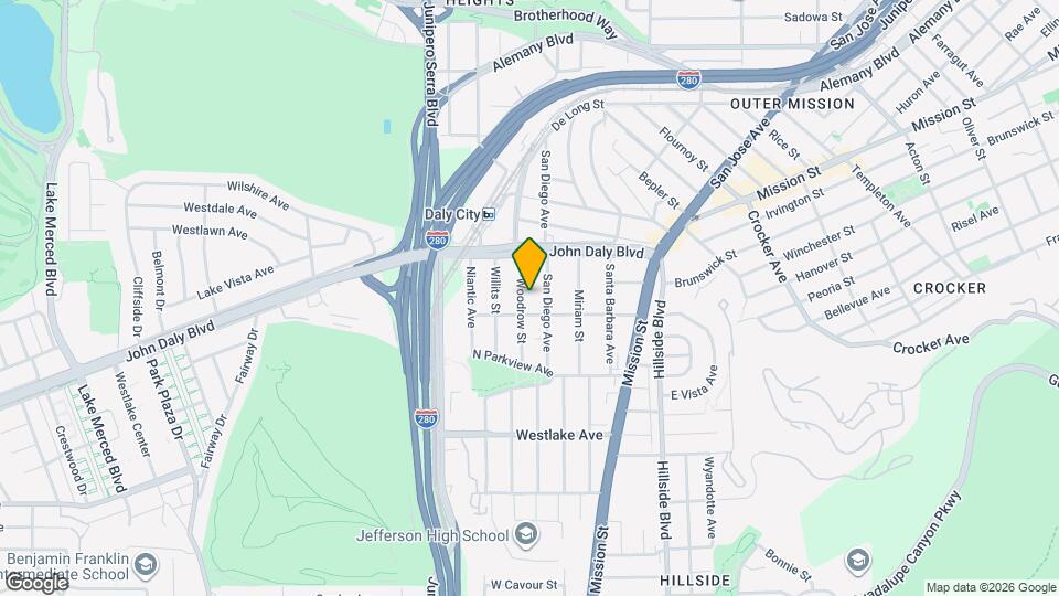 73 Woodrow St, Unit 73 Map and Location Details