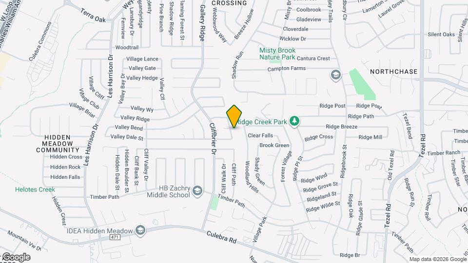 5914 Valley Wood Map and Location Details