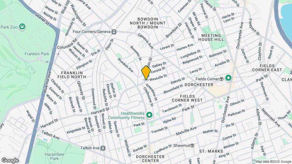25 Bowdoin St, Unit 2 Map and Location Details
