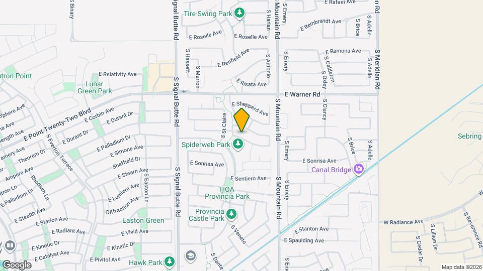 11050 E Segura Ave Map and Location Details