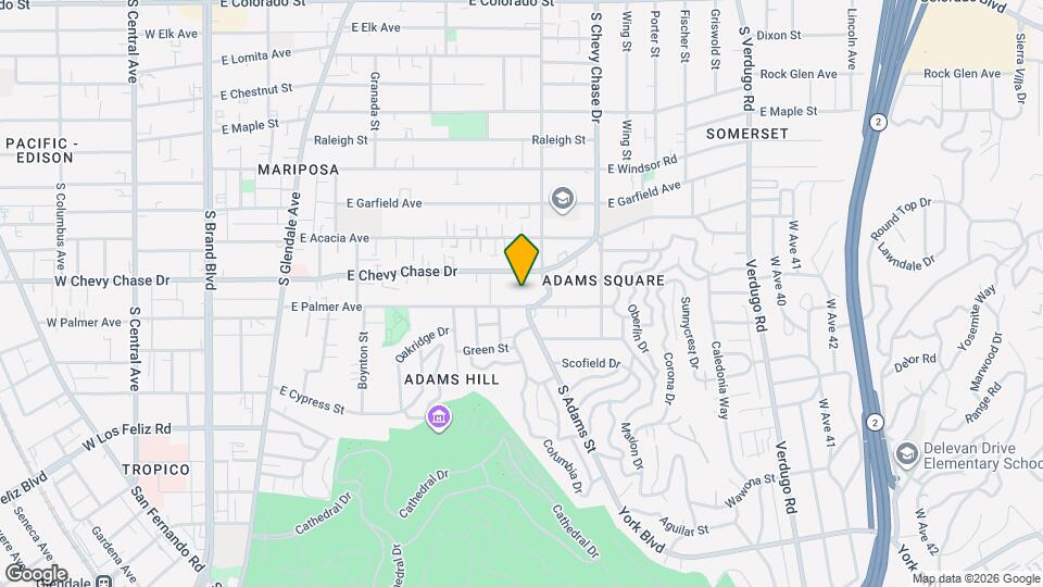 1011 E Palmer Ave, Unit 9 Map and Location Details