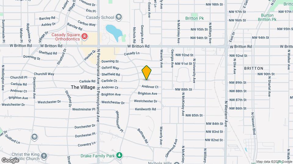 1404 Carlisle Ct Map and Location Details