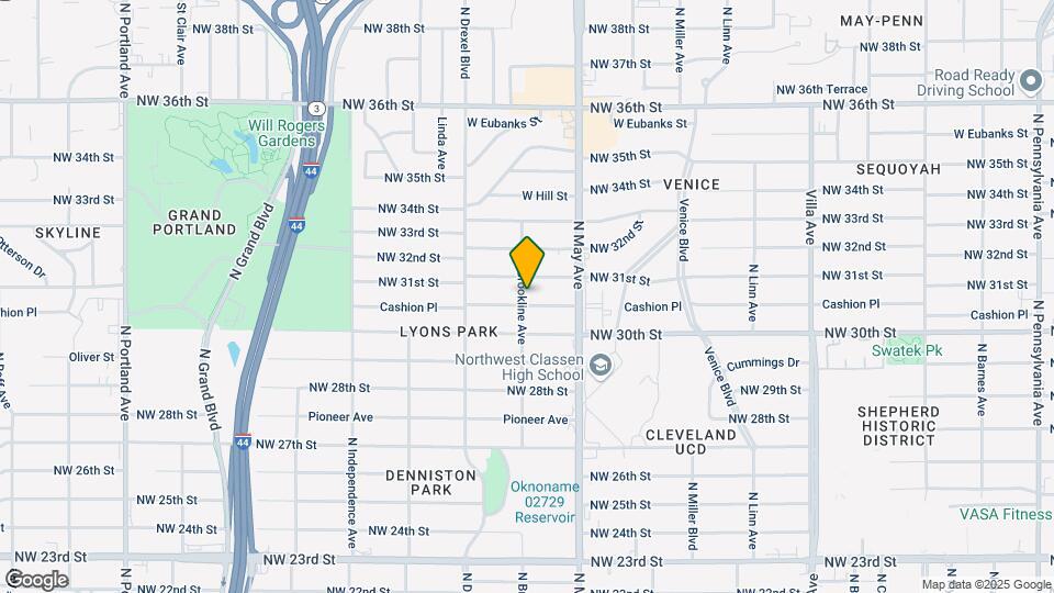 2945 Cashion Pl Map and Location Details