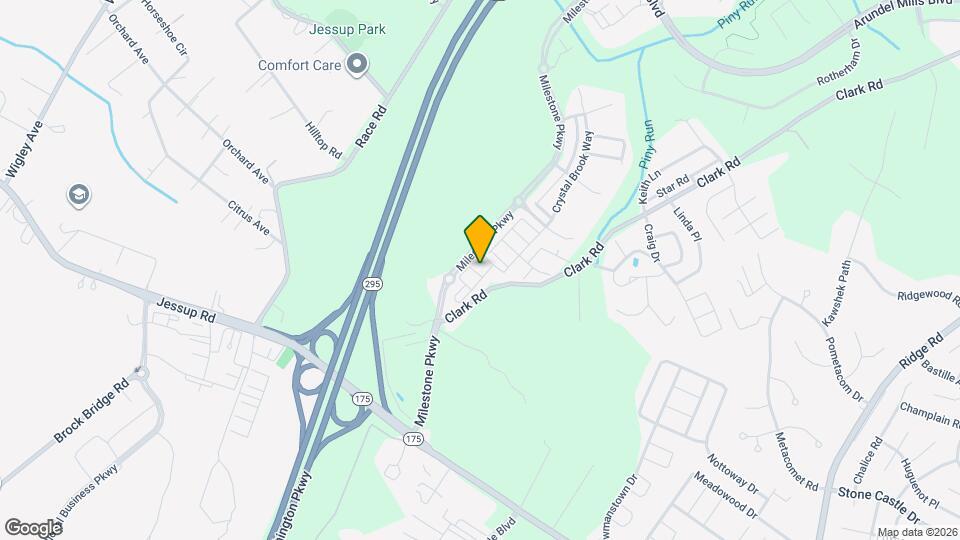 2706 Amber Crest Rd Map and Location Details