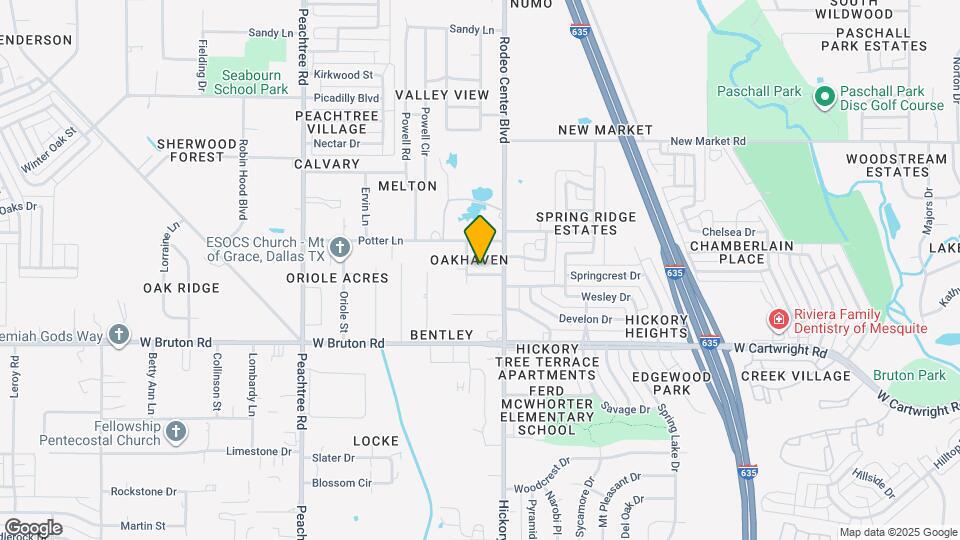1717 Magnolia Dr Mapa y Detalles de la Ubicación