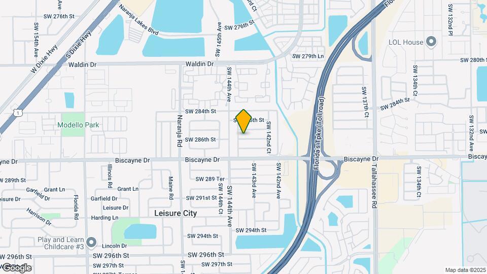 14331 SW 286th St Map and Location Details