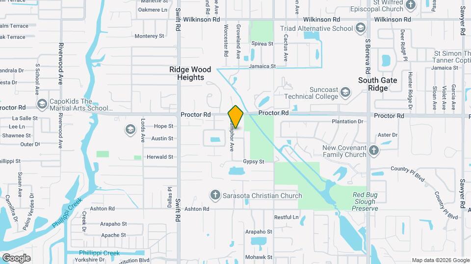 4849 Camphor Ave Map and Location Details