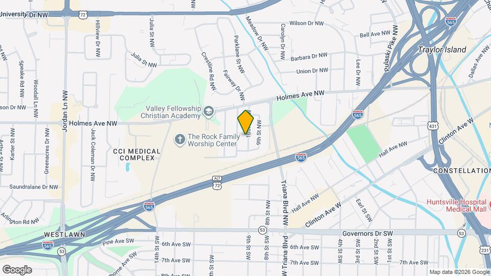 609 10th St NW Map and Location Details