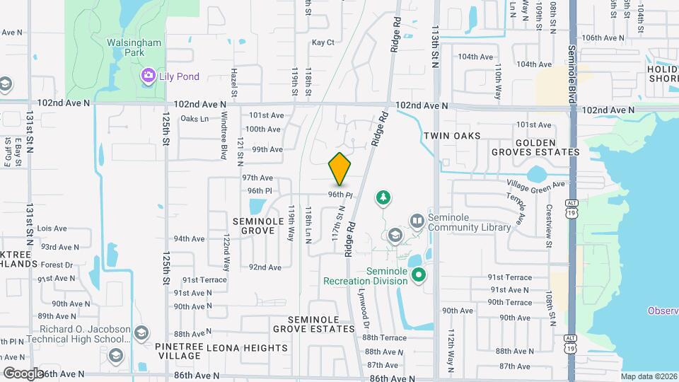 11737 96th Pl, Unit SI ID1541768P Mapa y Detalles de la Ubicación
