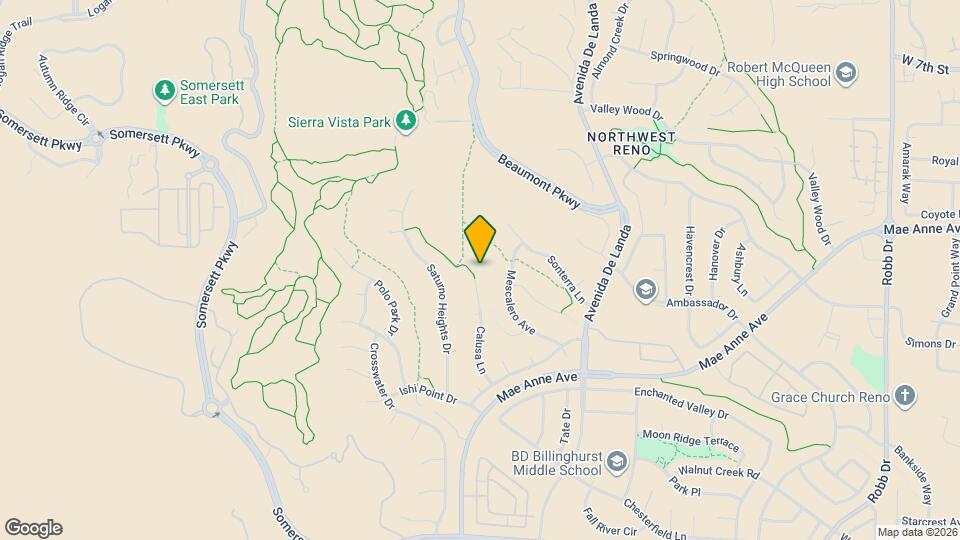 1642 Calusa Ln Map and Location Details