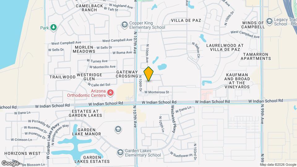 4127 N 106th Ave Map and Location Details