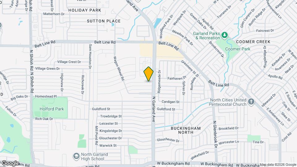 1409 Archery Ln Map and Location Details